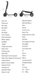 CRONY X8 Electric Kick Scooter, Replaceable dual battery capacity, Foldable10 inch