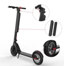 CRONY X8 Electric Kick Scooter, Replaceable dual battery capacity, Foldable10 inch
