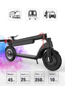 CRONY X8 Electric Kick Scooter, Replaceable dual battery capacity, Foldable10 inch