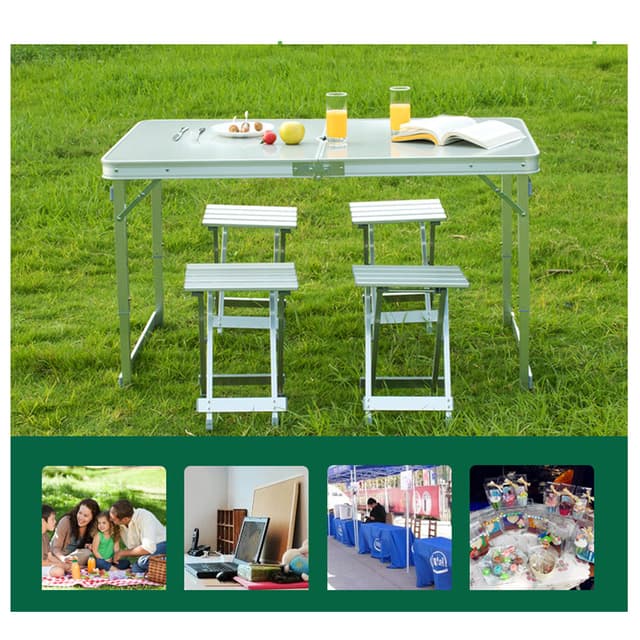 طاولة رحلات قابلة للطي ( مع 4 كراسي ) Crony - Split table Dinning Folding