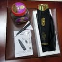 Crony B11 upright hand-held Bukhoor Aromatherapy Portable Arabic Electric Bakhoor Incense Burner | Black+Golden