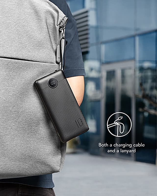 VP-2059 20000mah Veger Power Bank Build-in 4 Cables