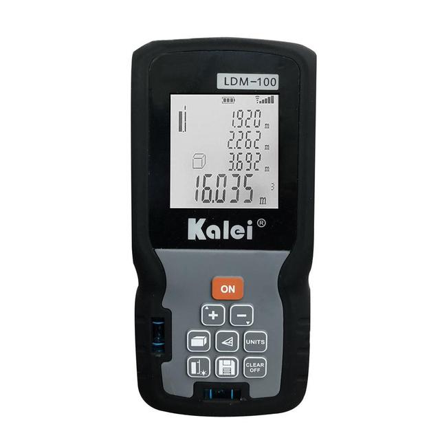KALEI LDM-100 100M Digital Laser Distance Rangefinder Meter Measuring Tool