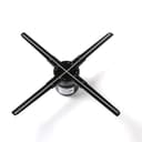 Crony 5D 50" holographic LED fan AD Hologram Advertising Display With APP WIFI Adve ADrtising Display Holographic Imaging Naked Eye Fan