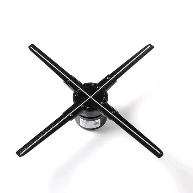 Crony 5D 50" holographic LED fan AD Hologram Advertising Display With APP WIFI Adve ADrtising Display Holographic Imaging Naked Eye Fan