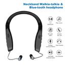 Crony YIYAN 3W YI-669 Earphone walki-talk UHF Earphone Hanging Neck Walkie Talkie Foldable Bluetooth Headset - SW1hZ2U6NjEwMzk0