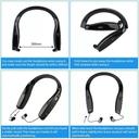 Crony YIYAN 3W YI-669 Earphone walki-talk UHF Earphone Hanging Neck Walkie Talkie Foldable Bluetooth Headset - SW1hZ2U6NjEwNDA0