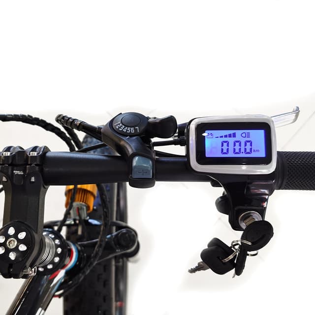 دراجة كهربائية مع بطارية 36 فولت - أسود CRONY Fold Electric Bike