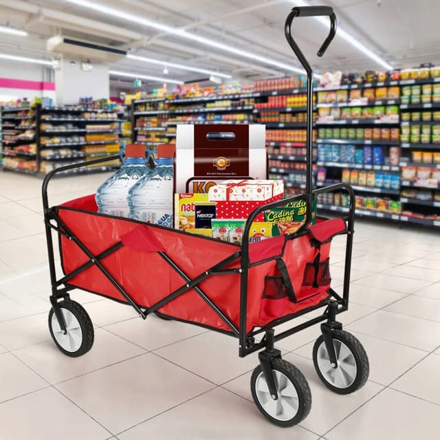 عربة تسوق قابلة للطي Crony Shopping Cart With Cover