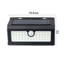 CRONY 2638A SH-52ALED Solar Powered LED Wall Light Solar Powered Solar Cell COB Wall Lamp - SW1hZ2U6NjAyMTA3