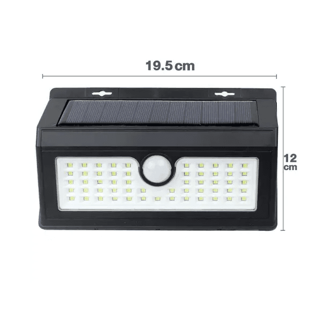 CRONY 2638A SH-52ALED Solar Powered LED Wall Light Solar Powered Solar Cell COB Wall Lamp - SW1hZ2U6NjAyMTA3