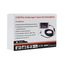 CRONY 5M USB Wire Endoscope Camera Waterproof USB Endoscope Inspection Camera for Parts Length 5m Lens Diameter: 9mm | Black