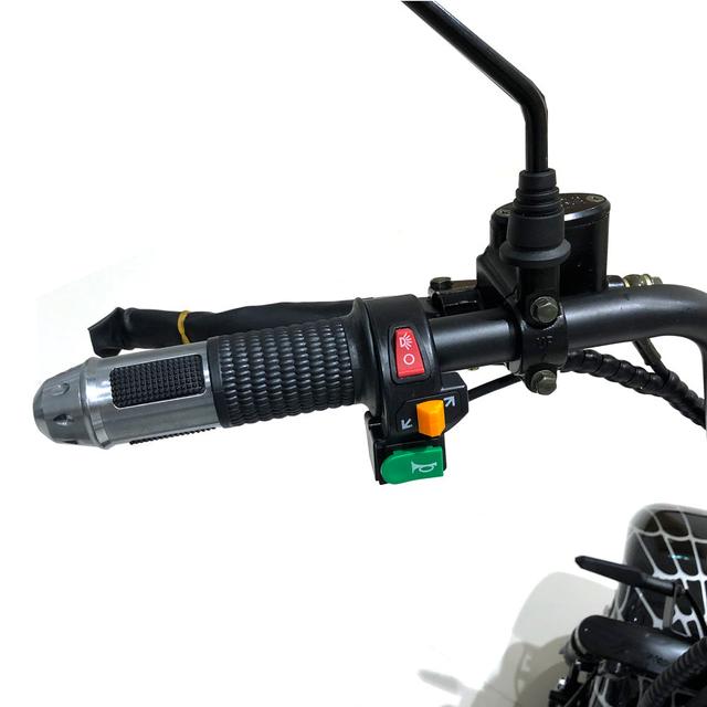 دراجة كهربائية ( موتوسيكل كهربائي ) 2500 واط - أسود CRONY Big Harley Electric motorcycle