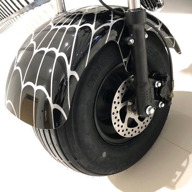 دراجة كهربائية ( موتوسيكل كهربائي ) 2500 واط - أسود CRONY Big Harley Electric motorcycle