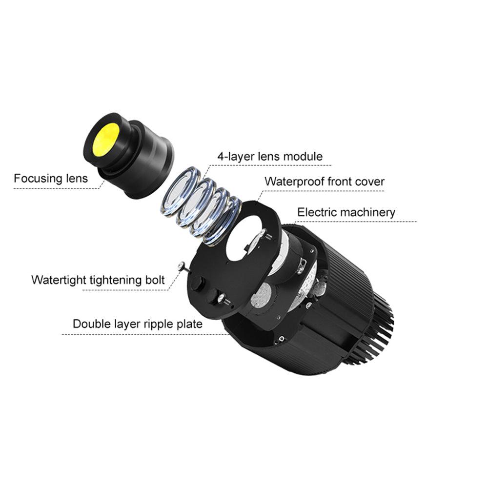 مصباح 40W LED - اسود CRONY - special effect fish with motor dynamic lamp