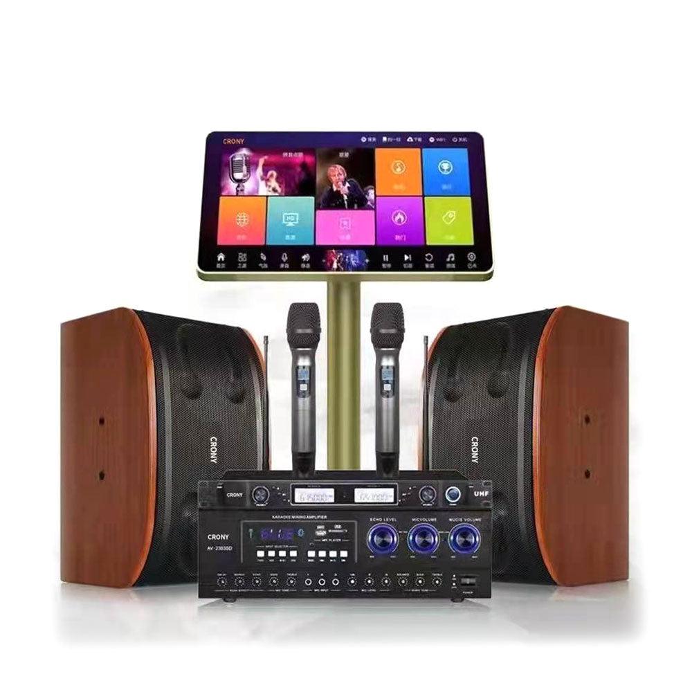 مكبر صوت ( 200W ) CRONY - KTV System 10 inch professional audio set