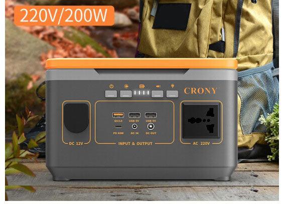 Large Capacity AC 220V/110V Outlet 1000W Lithium Wireless Output