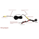 Crony BRC-660 Car Camera License Plate Mounted Back Up Camera - SW1hZ2U6NjAyMDg3