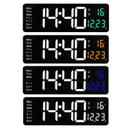 CRONY 6626 Electronic Clock Living Room Wall-Mounted Large Screen Display LED Digital Clock - SW1hZ2U6NjA0NzI0