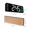 CRONY 6626 Electronic Clock Living Room Wall-Mounted Large Screen Display LED Digital Clock - SW1hZ2U6NjA0NzI2