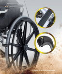 مقعد متحرك S01 hand push folding wheelchair - CRONY