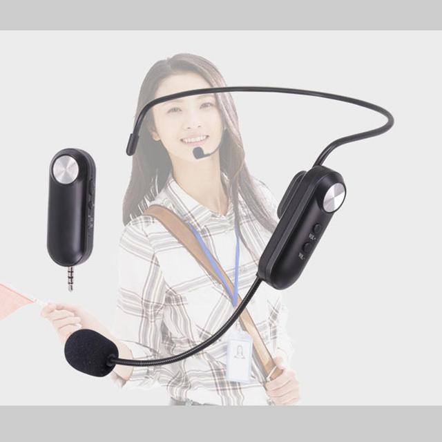 ميكروفون لاسلكي محمول كروني U99 Mini wireless microphone Wireless headset microphone