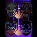 Crony Shining App cosplay Mask With Bluetooth App Party Face Changing Led Display Mask For Party - SW1hZ2U6NjExODk4