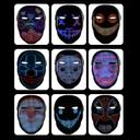 Crony Shining App cosplay Mask With Bluetooth App Party Face Changing Led Display Mask For Party - SW1hZ2U6NjExOTAw