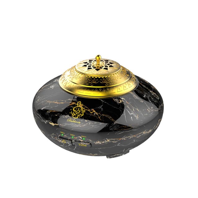 مبخرة الكترونية للمنزل - أسود CRONY Mini Portable Electric Household Bukhoor Burner