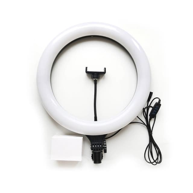 اضاءة تصوير للجوال ( 16" ) مع مرآة  Crony - LC-16 remote control mobile phone Live Fill Light with mirror