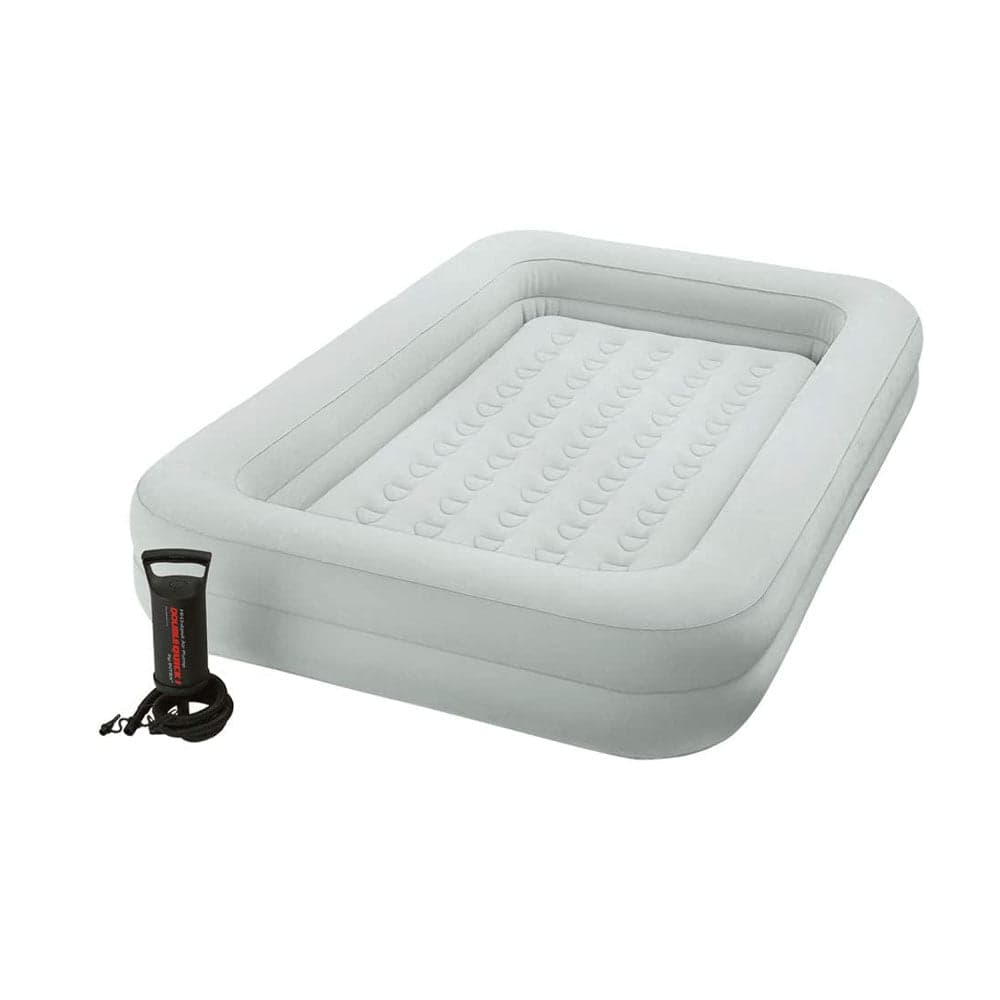 Intex 66810NP Floque + Airbed Air Bed Inflator Travel