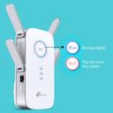 مقوي شبكة واي فاي 2600 ميجابت/ثانية مع أربع هوائيات كروني Crony Tp-Link RE650 Dual Range Extender With 4 External Antennas - SW1hZ2U6NjEzMzkx