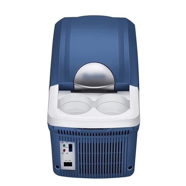 CRONY Small Car Refrigerator 8L Cool Box Low Noise Compact Refrigerators Mini Fridge Portable Cooler