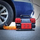 منفخ هواء كفرات 1950واط 300 لتر بالدقيقة كروني Crony 300L/m 1950W Two Cylinder Air Compressor