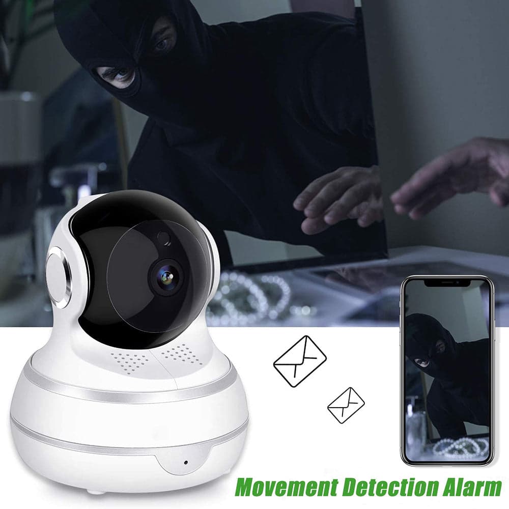 كاميرة مراقبة لاسلكية متحركة 360 درجة كروني Crony XY-R9820-F3 Wireless Home Security Camera 1080P