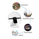 مروحة 3d بتقنية الهولوجرام 30سم كروني CRONY AD30 3D Hologram Fan