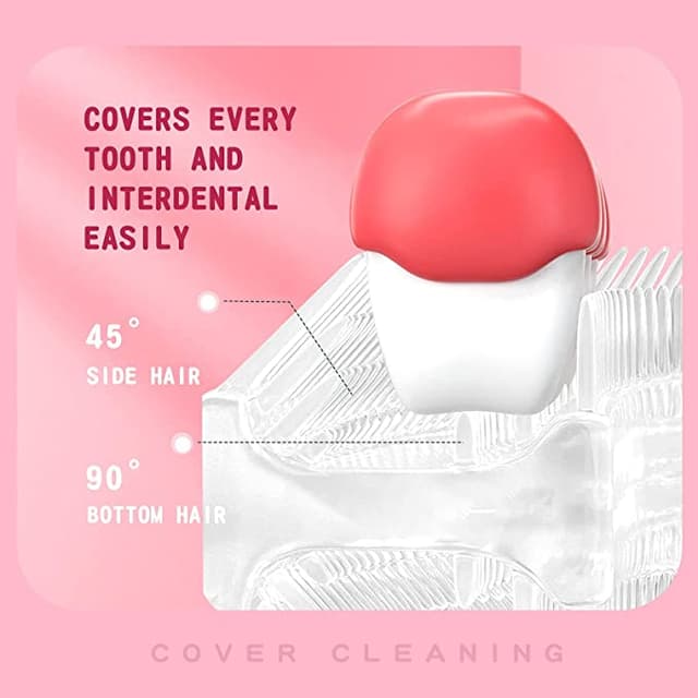 فرشاة أسنان للأطفال 360 درجة للتبييض وتنظيف الأسنان بعمق Dycrol Kids U Shaped Electric Toothbrush