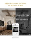 كاميرا المراقبة الخفية المغناطيسية C2T Wifi Mini Security Camera بدقة 1080p