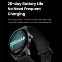 Haylou GS-LS09A Smartwatch 1.28″tft Display V5.0 Bluetooth 220mah Ip68 Waterproof Heart Rate Monitor Spo2 Tracking 7days Battery Life 12 Modes - 222717