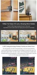 كاميرا مراقبة مخفية T9G2 Smart Mini 4G Nano SIM card IP Security Camera بدقة 1080P