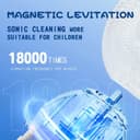 فرشاة أسنان للأطفال 360 درجة للتبييض وتنظيف الأسنان بعمق Dycrol Kids U Shaped Electric Toothbrush