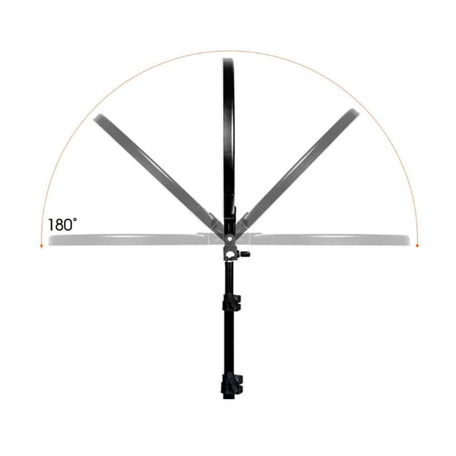 اضاءة تصوير للجوال ( 16" ) مع مرآة  Crony - LC-16 remote control mobile phone Live Fill Light with mirror