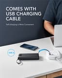 VP-2059 20000mah Veger Power Bank Build-in 4 Cables