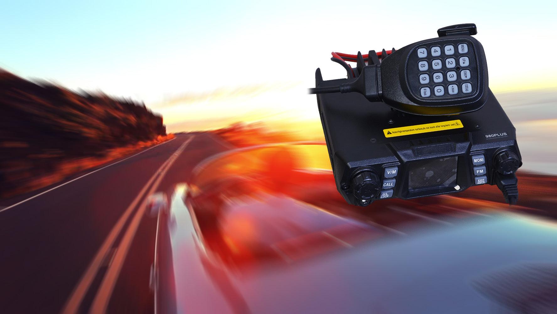 جهاز لاسلكي 75 واط كروني CRONY plus Car intercom Wireless Transceiver