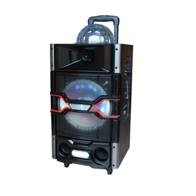 مكبر صوت محمول - أسود وأزرق CRONY Speaker Rechargeable speaker