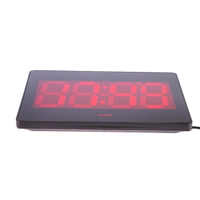 ساعة رقمية بإضاءة حمراء JH-2316 clock Simple Digital Wall Clock - CRONY