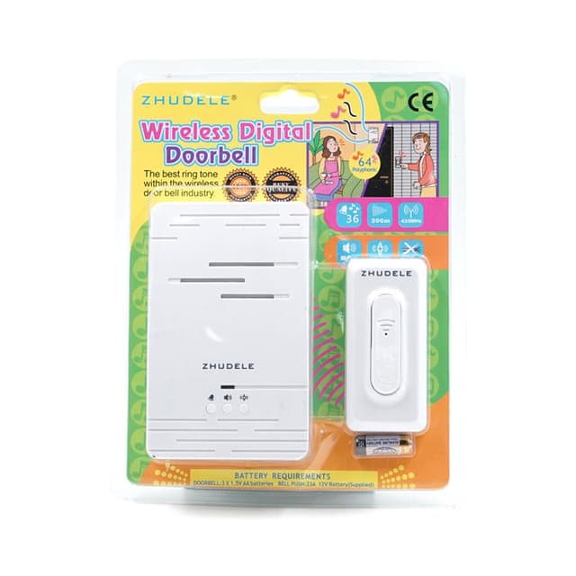 جرس باب لاسلكي كروني Crony Wireless Digital Loudly Doorbell