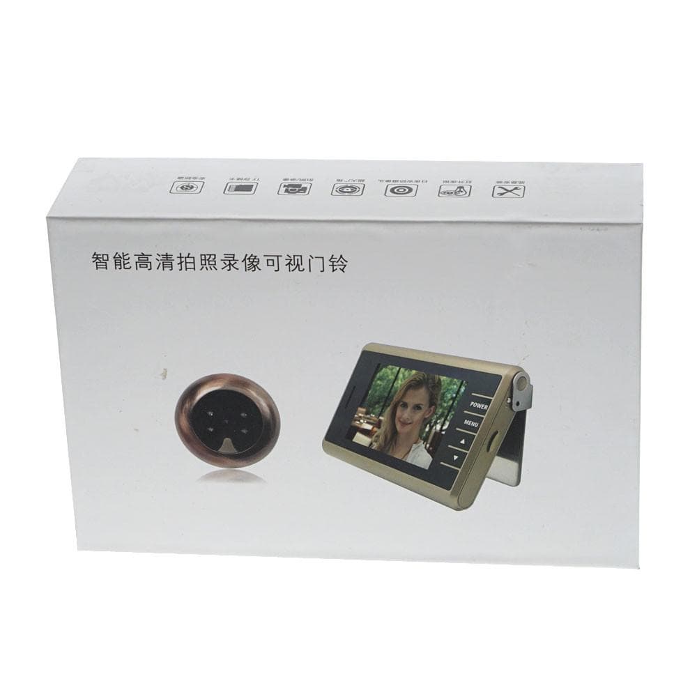 Crony D11 Door Bell with Screen Camera Video Recording, Video Intercom System Monitor, HD Camera Video Doorbell