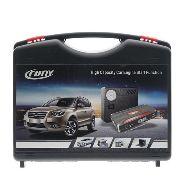 بطارية إحتياطية للسيارة 30000mAh مع منفخ KM-18C Air Compressor with Auto Car Jump Starter - Crony