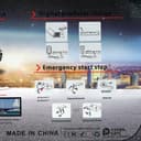 بطارية إحتياطية للسيارة 30000mAh مع منفخ KM-18C Air Compressor with Auto Car Jump Starter - Crony